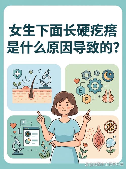 女生下面长硬疙瘩,可能是过敏所致,接触新的卫生用品易过敏